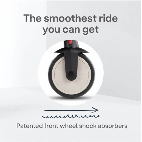smarTrike 6 in 1 Modular Stroller Tricycle with 1 Handed Steering, Gray STR5 Perspective: top
