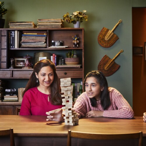 Hasbro Gaming Classic Jenga Game Perspective: top