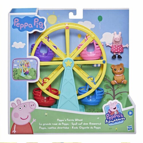 Peppa Pig Peppa’s Adventures Peppa’s Ferris Wheel Playset Perspective: top
