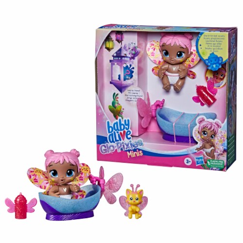Hasbro Baby Alive Bubble Sunny GloPixies Doll Perspective: top