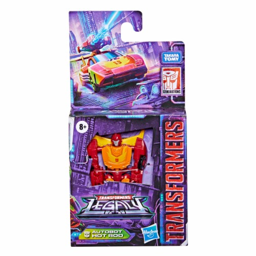 Transformers Generations Legacy Core Autobot Hot Rod Perspective: top