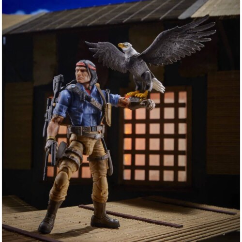 Hasbro F4020 6 inch G.I. Joe Classified Series Spirit Iron-Knife Action Figure Perspective: top