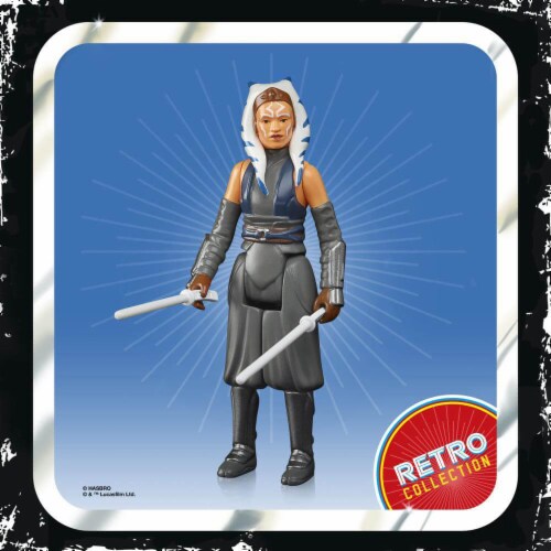 Hasbro F4459 3.75 inch Star Wars The Retro collection Ahsoka Tano Collectible Action Figur Perspective: top