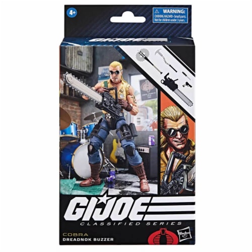 Hasbro F8376 6 inch GI Joe Classified Series Cobra Dreadnok Hasbro F8376 6 inch GI Joe Classified Series Cobra Dreadnok