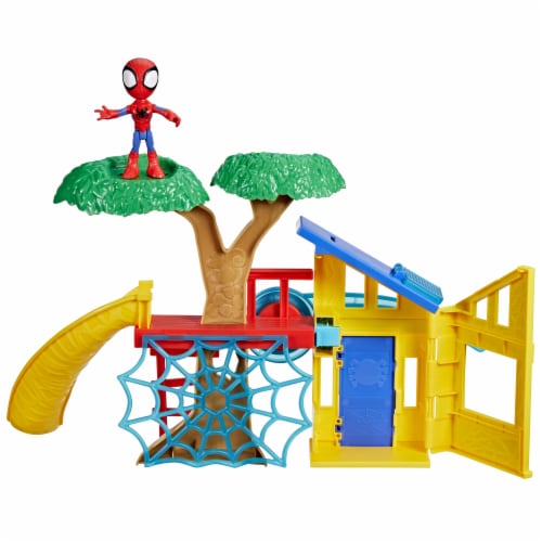 Marvel Spidey and His Amazing Friends Spidey Playground Playset Perspective: top