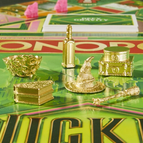 Monopoly Wicked Edition Board Game Perspective: top