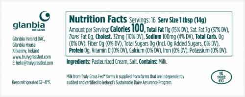 Truly Grass Fed™ Salted Natural Creamy Butter Perspective: top