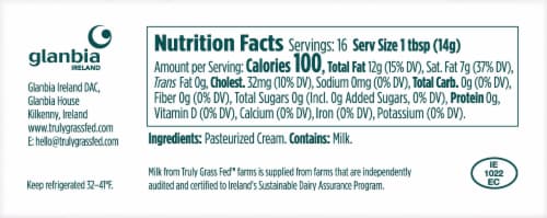 Truly Grass Fed™ Unsalted Natural Creamy Butter Perspective: top