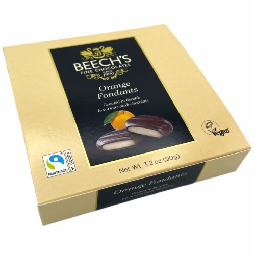 Beech's Fine Chocolates | Dark Chocolate Orange Creams | Vegan Friendly| 3 Pack 90g Each Perspective: top