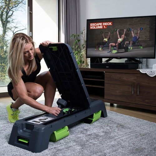 Escape Fitness Multi Purpose All in 1 Challenging Deck for Total Body Workout Perspective: top