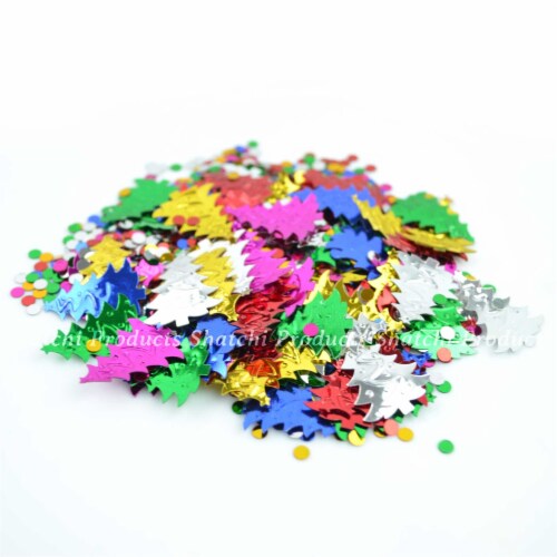 14g Christmas Party Glitz Table Confetti  Sprinkles Decorations Party Supply Perspective: top