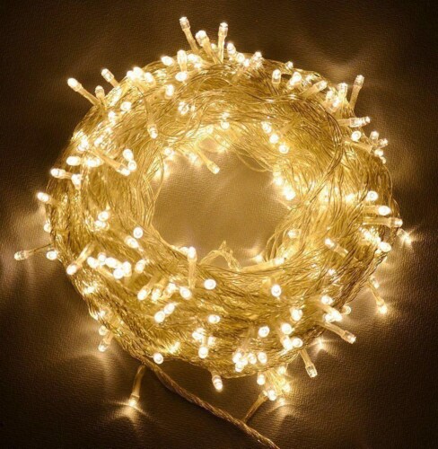Battery powered shop fairy lights