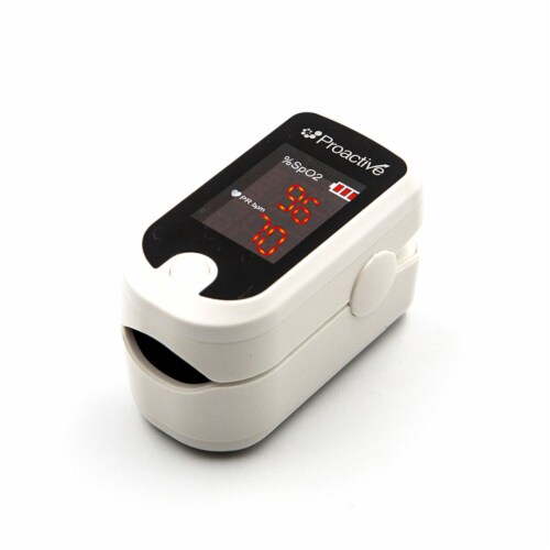 Proactive Medical Products Fingertip Pulse Oximeter 1 Each 20110 Perspective: top