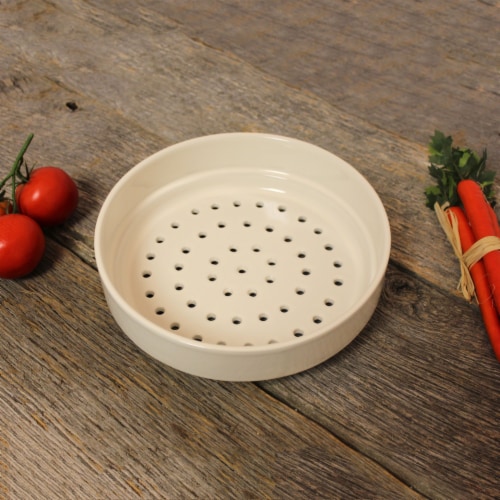 BergHOFF Ron Stoneware Steam Tower Insert Perspective: top