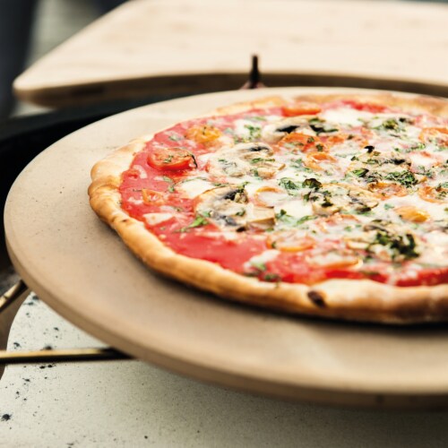 BergHOFF 9-Inch Personal Pizza Stone Perspective: top
