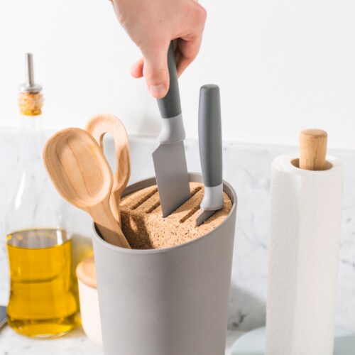 BergHOFF Leo Bamboo Knife & Utensil Organizer Perspective: top