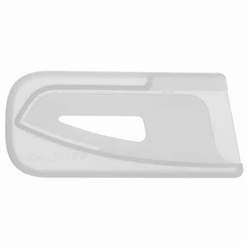 BergHOFF Leo Stainless Steel Vegetable Knife with Zester - Gray Perspective: top