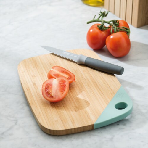 BergHOFF Leo Bamboo Cutting Board - Mint Perspective: top