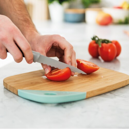BergHOFF Leo Stainless Steel Steak Knives - 4 Pack - Gray Perspective: top