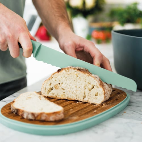 BergHOFF Leo Stainless Steel Bread Knife - Mint Perspective: top