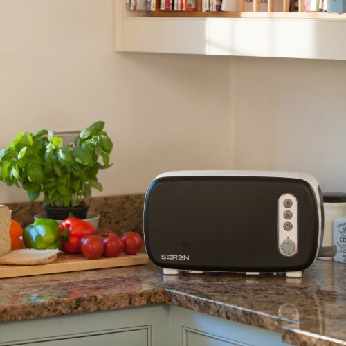 BergHOFF Seren Side Loading Toaster - Black Perspective: top