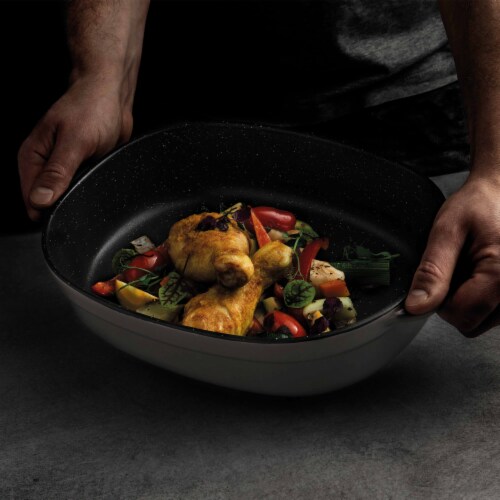 BergHOFF Gem Stoneware Oval Baking Dish Perspective: top