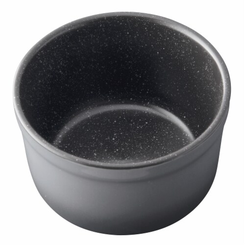BergHOFF Gem Stoneware Large Ramekins - 4 Pack - Gray Perspective: top