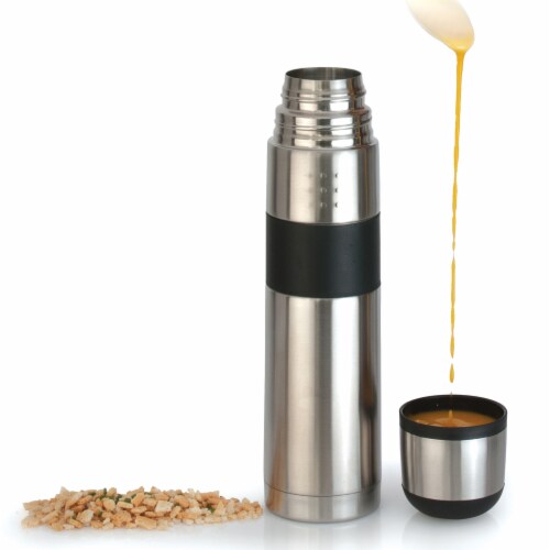 BergHOFF Essentials Orion Stainless Steel Travel Vacuum Flask Perspective: top