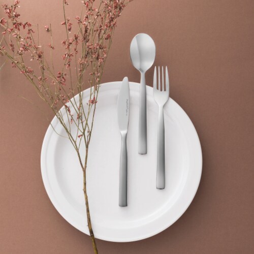 BergHOFF Essentials Pure Stainless Steel Dinner Fork Set Perspective: top