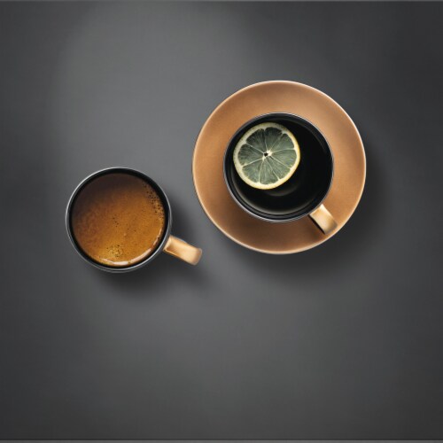 BergHOFF Gem Coffee and Tea Set - Black/Gold Perspective: top