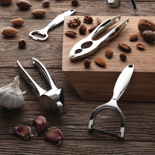 BergHOFF Essentials Stainless Steel Garlic Press Perspective: top