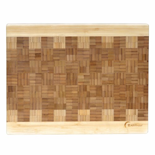 EarthChef Bamboo Chop Block Perspective: top