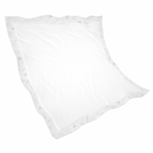 Bambo Nature Baby Changing Pad, Ultra Thin, Disposable, 23.6 in x 23.6 in, 10 Ct Perspective: top