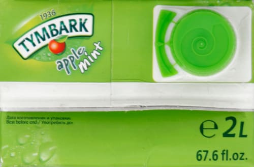 Tymbark Apple Mink Juice Perspective: top