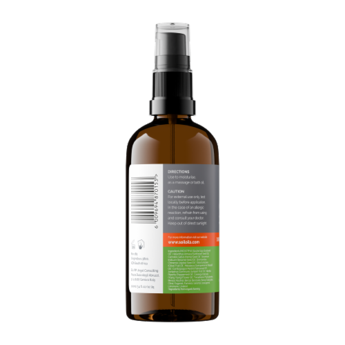 SOiL Organic Uplifting Massage Blended Oil 100ml Perspective: top