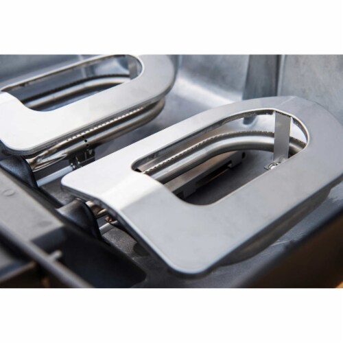Nexgrill Cast Aluminum Table Top Gas BBQ Perspective: top