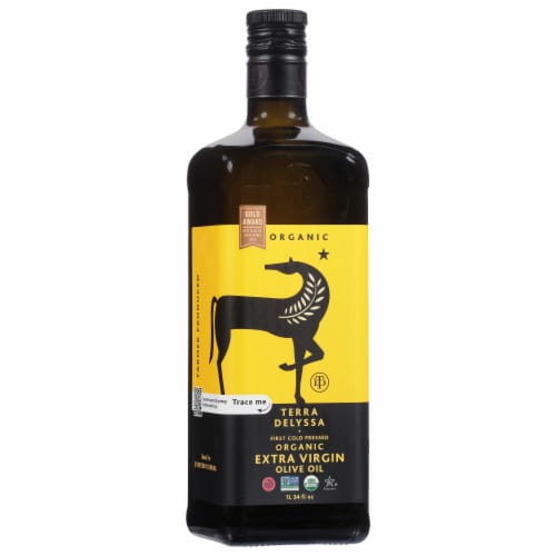 Terra Delyssa® First Cold Press Tunisian Organic Extra Virgin Olive Oil Perspective: top