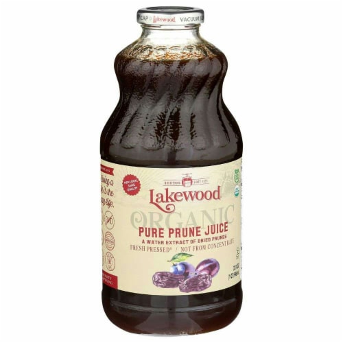 Lakewood Organic Prune Juice Perspective: top
