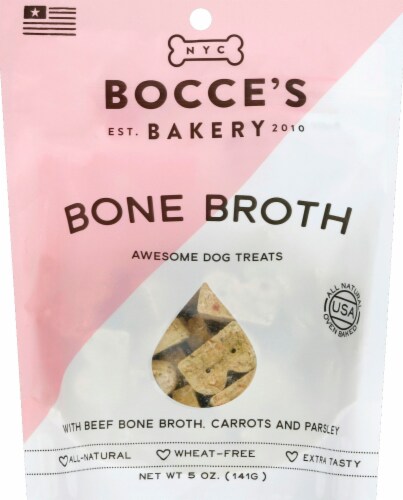 Bocce's Bakery Bone Broth Recipe Biscuit Dog Treats Bocce's Bakery Bone Broth Recipe Biscuit Dog Treats