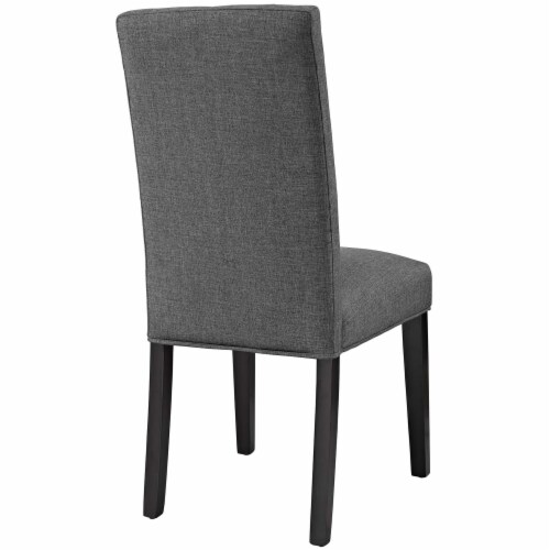 Ergode Confer Dining Side Chair Fabric Set of 2 - Gray Perspective: top