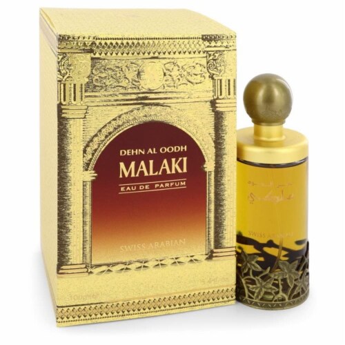 Dehn El Oud Malaki Eau De Parfum Spray By Swiss Arabian - 3.4 oz Dehn El Oud Malaki Eau De Parfum Spray By Swiss Arabian - 3.4 oz