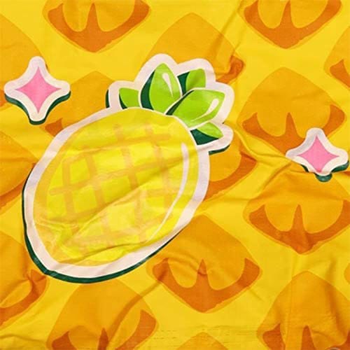 JLeisure 5' x 16.5 3D Pineapple Inflatable Outdoor Kiddie Splash Swimming Pool Perspective: top