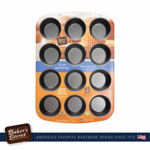 Mini Muffin Pan, 12 Cups Cupcake Pan with Nonstick Coating