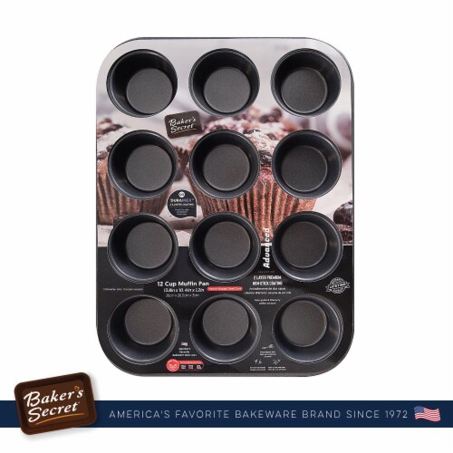 12cup Muffin Pan Cupcake Nonstick Pan - Carbon Steel Pan Muffins