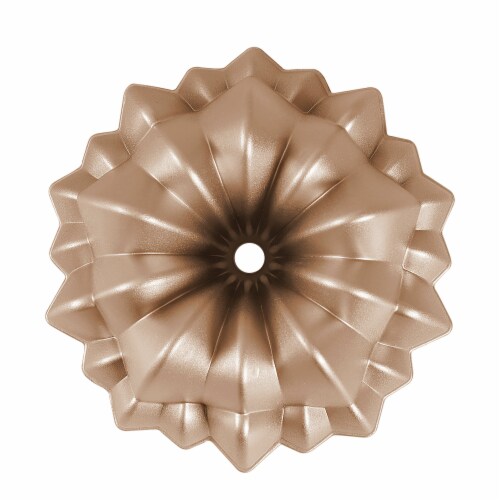 Bundt Cake Pan, Perfect for Bundt Cakes, Die Cast Aluminum, Cake Pan - (Cascade) Perspective: top