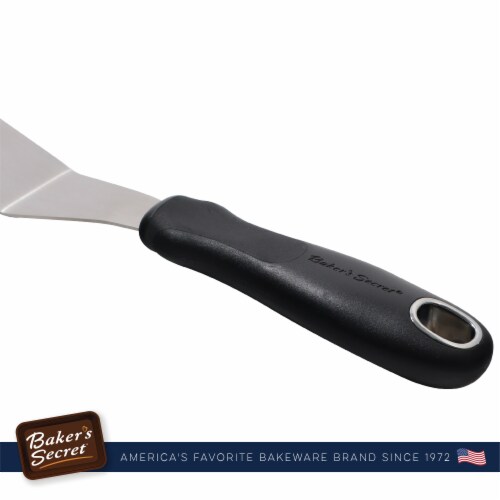 10 Stainless Steel Icing Spatula for Cakes, Angled Spatula for Icing, Cake Decoration Perspective: top
