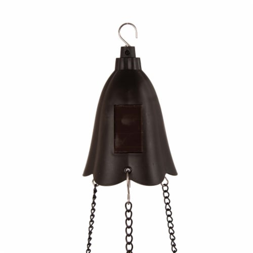 Glitzhome Solar Light Hanging Planter Perspective: top