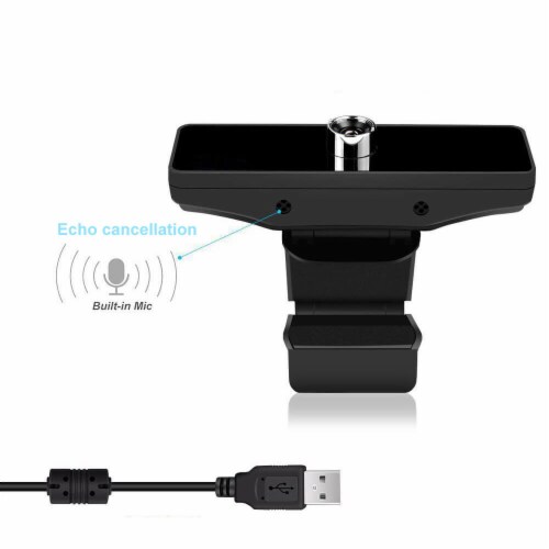 NeonTEK AN810 1080P USB Webcam - Plug and Play Perspective: top