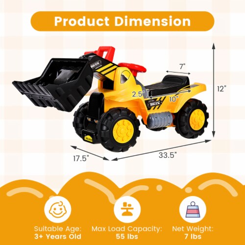 Ride on deals excavator scooter