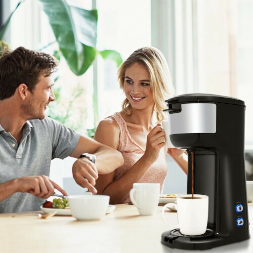 2 in 1 Portable Coffee Maker Coffee Machine for Ground Coffee and Coffee  Capsule, 1 unit - Harris Teeter